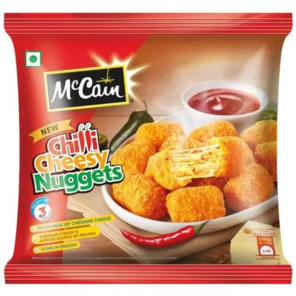 MCCAIN CHILLI CHEESE NUGGETS - 250GM