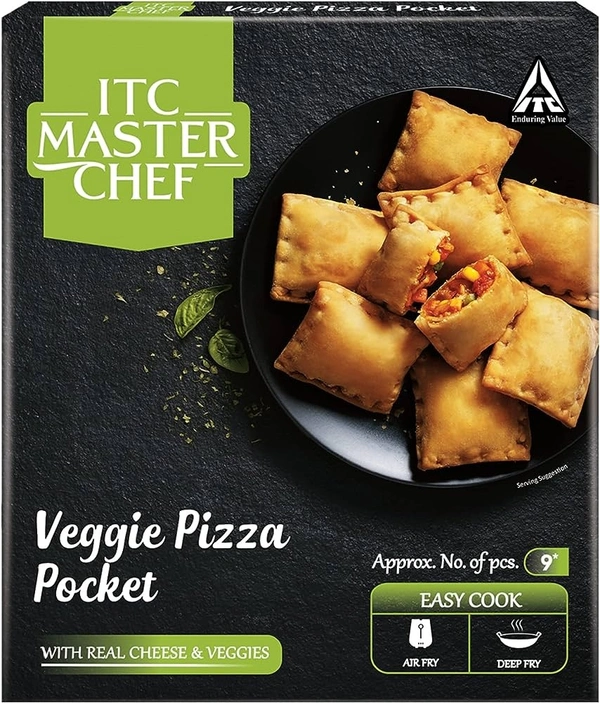 ITC MASTER CHEF VEG PIZZA POCKET - 340GM