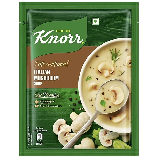 KNORR SOUP INT. ITALIAN MUSH - 48GM