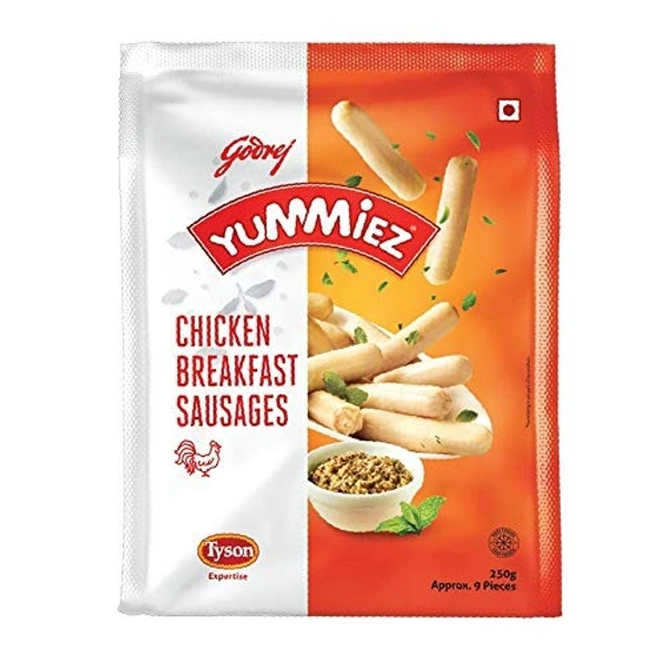 GYM SAUSAGES CHK BREAKFAST - 250GM