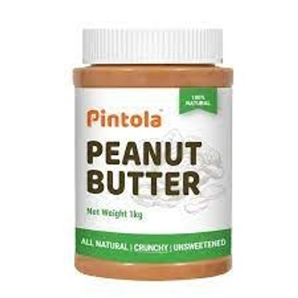 PINTOLA P.NUT BUTTER PLAIN CRUNCHY - 1KG