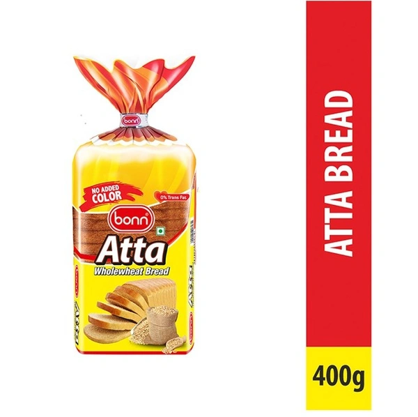 BONN ATTA WHOLE WHEAT BREAD - 400GM