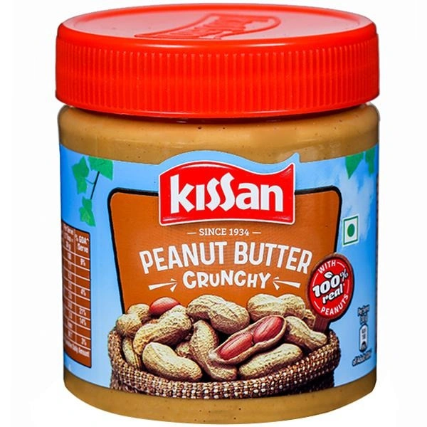 KISSAN PEANUT BUTTER CRUNCHY - 350GM
