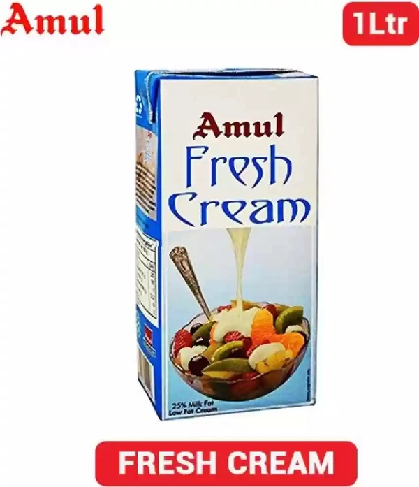 AMUL FRESH CREAM - 1LTR