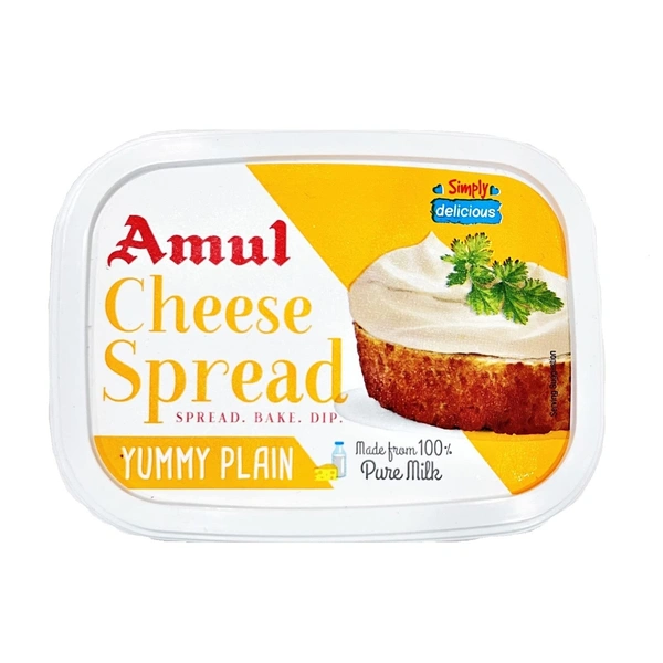 AMUL CHEESE SPRD PLAIN - 200GM