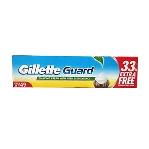 GILLETTE GUARD SHAVING CRM - 25GM