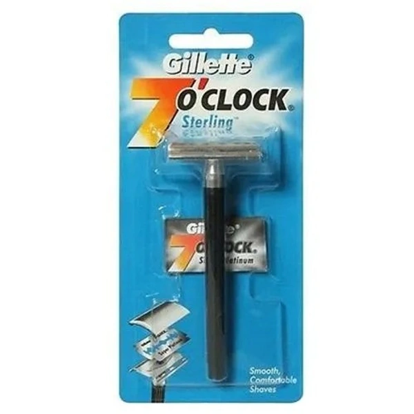 GILLETTE 7OCLOCK STERLING RAZOR - 1N