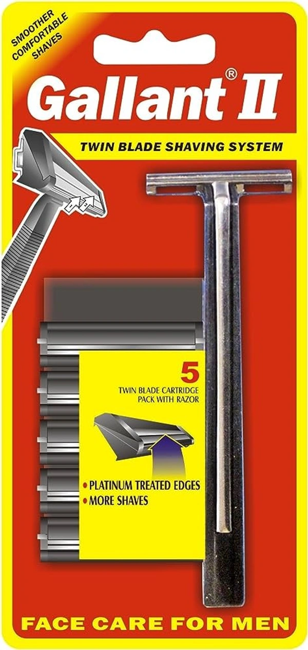 GALLANT II TWIN BLADE RAZOR - 1N