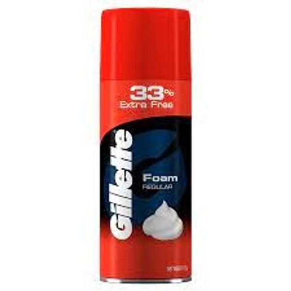 GILLETTE FOAM REGULAR - 196GM