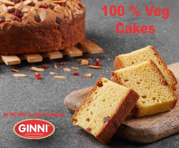 GINNI VEG FRUIT CAKE - 200GM