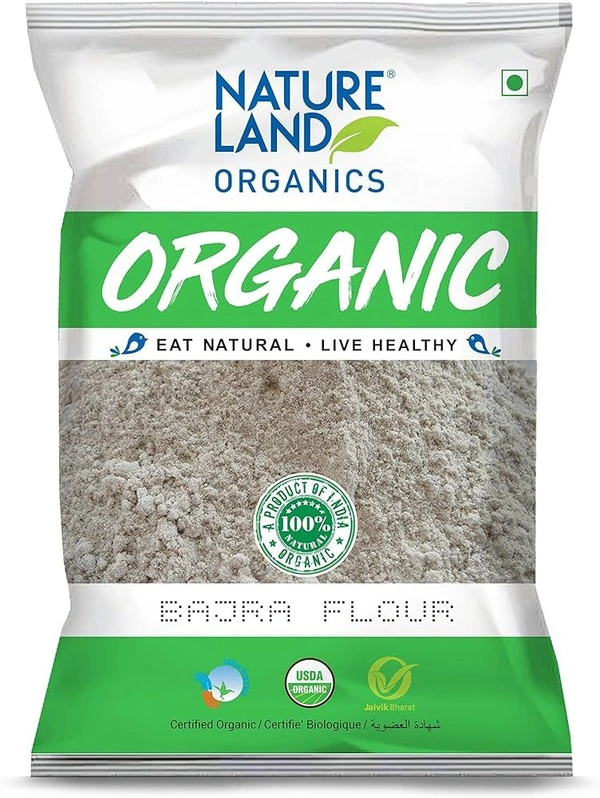 NLO ORGANIC BAJRA FLOUR - 500GM