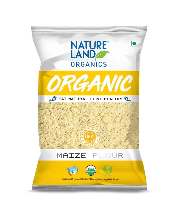 NLO ORGANIC MAIZE FLOUR - 500GM