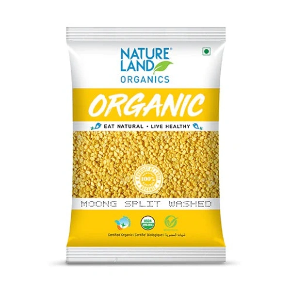 NLO ORGANIC MOONG SPLIT - 500GM