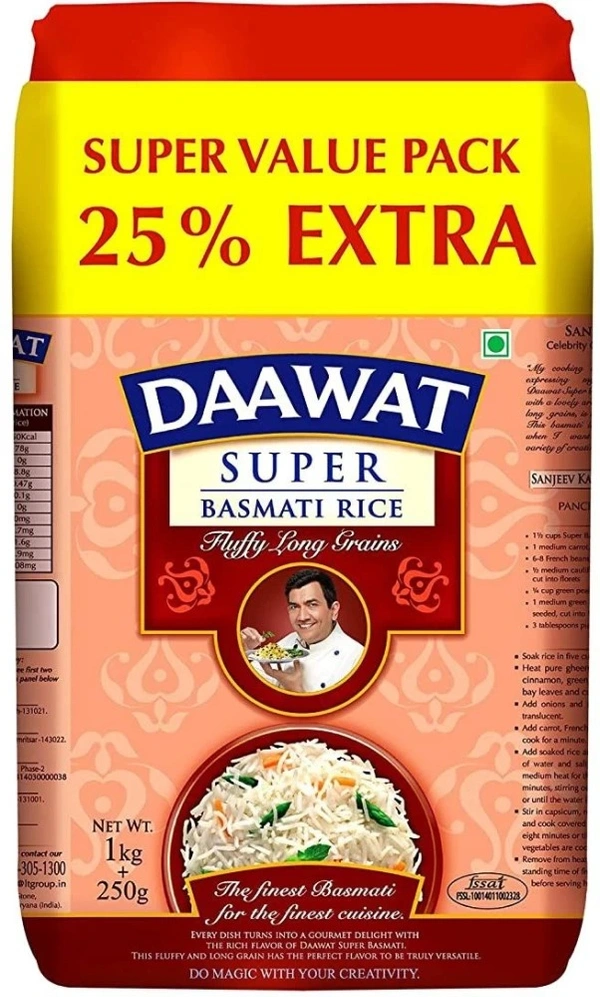 DAAWAT SUPER - 1.25KG