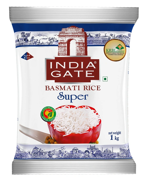 INDIA GATE SUPER BASMATI - 1KG