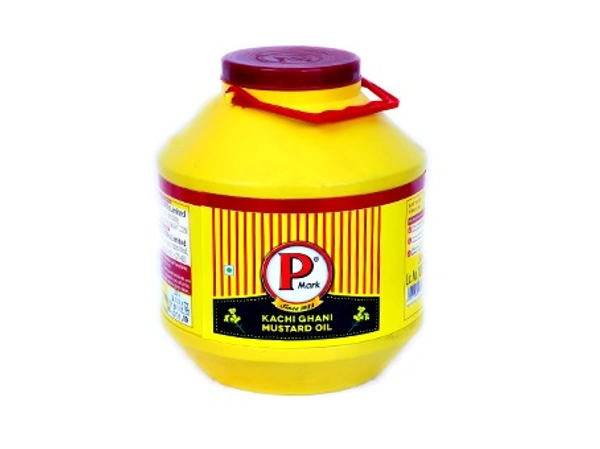 P MARKA MUSTARD OIL (JAR) - 5LTR