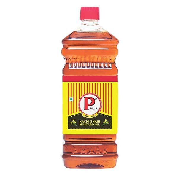 P MARKA MUSTARD OIL (BOTTLE) - 1LTR