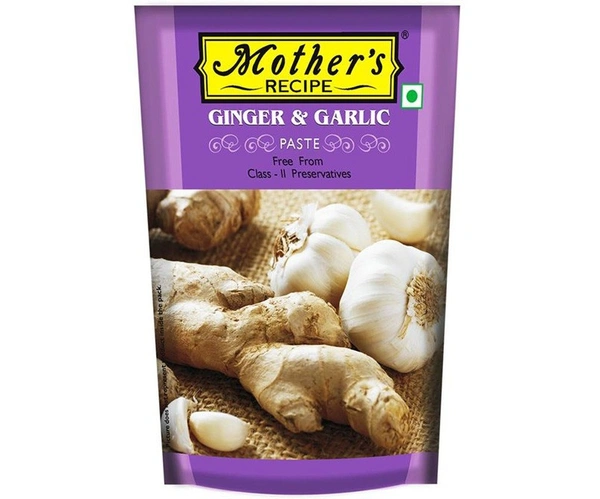 MOTHERS GINGER & GARLIC PASTE - 200GM