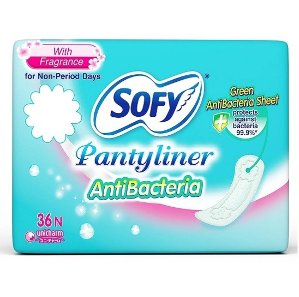SOFY PANTYLINER ANTIBACTERIAL - 36N