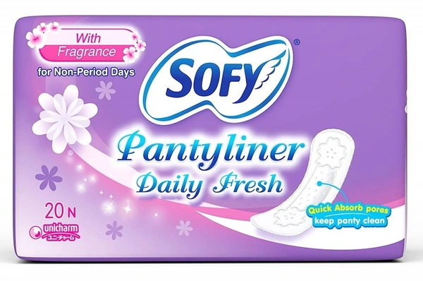 SOFY PANTYLINER DAILY FRESH - 20N