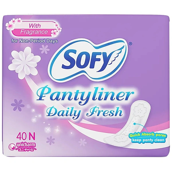 SOFY PANTYLINER DAILY FRESH - 40N