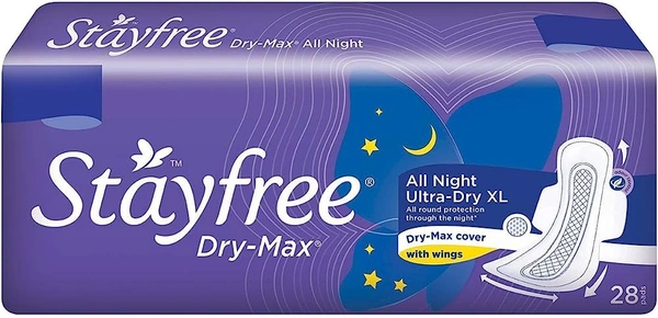 STAYFREE DRYMAX ALL NIGHT UD XL - 28S