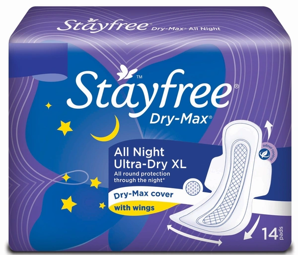STAYFREE DRYMAX ALL NIGHT UD XL - 14S