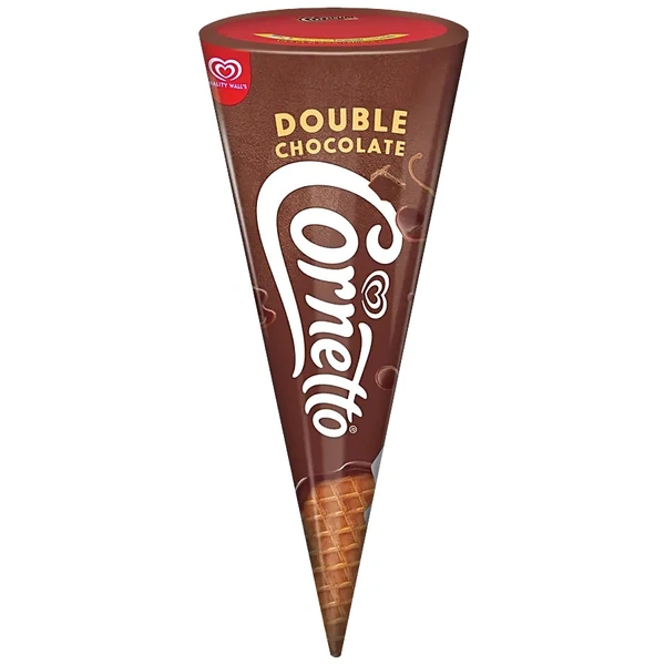 KW CORNETTO D.CHOCOLATE - 65GM