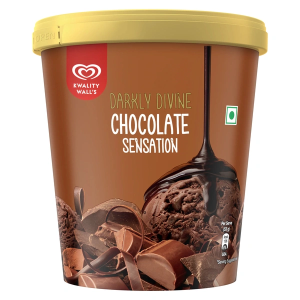 KW TUB CHOCOLATE SENSATION - 375GM
