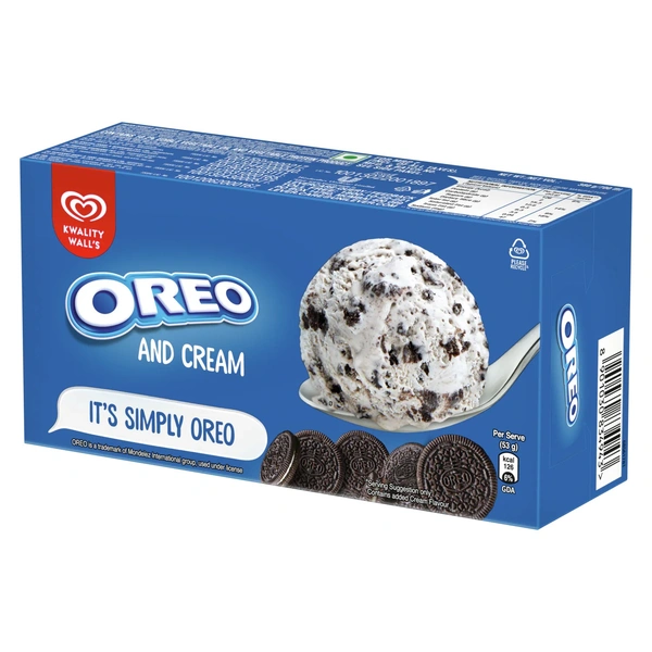 KW BRICK OREO & CREAM - 700ML