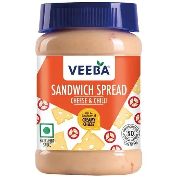 VEEBA S.SPREAD CHEESE & CHILLI - 275GM