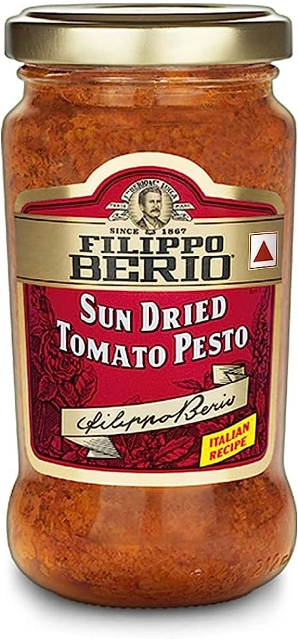 FILIPPO BERIO SUN DRIED TOMATO PESTO - 190GM