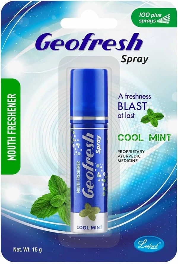 GEOFRESH MOUTH FRESHNER COOL MINT - 15GM