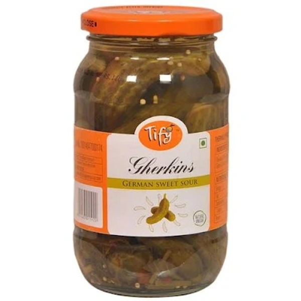 TIFY GHERKINS GERMAN SWEET SOUR - 200GM