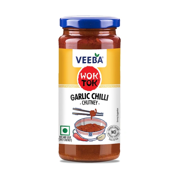 VEEBA GARLIC CHILLI CHUTNEY - 250GM
