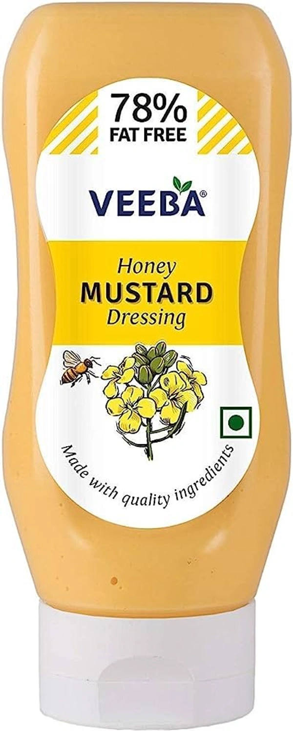 VEEBA DRESSING HONEY MSTD. - 300GM