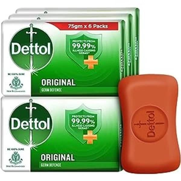 DETTOL SOAP ORIGINAL - 5X75GM