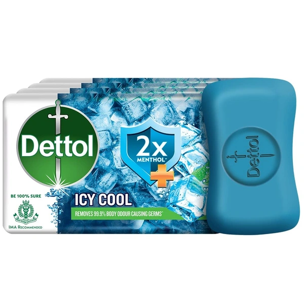 DETTOL SOAP COOL - 4X100GM