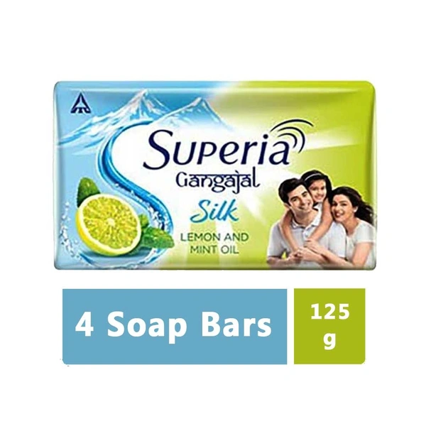 SUPERIA SOAP MINT OIL & LEMON 4N SET - 500GM