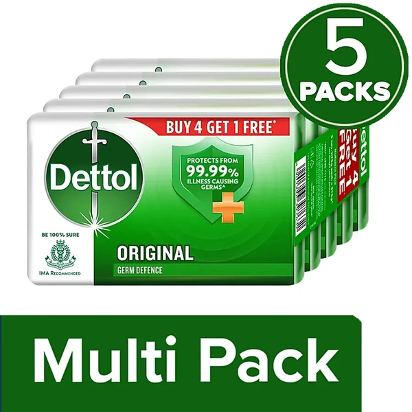 DETTOL SOAP ORIGINAL - 4X125GM