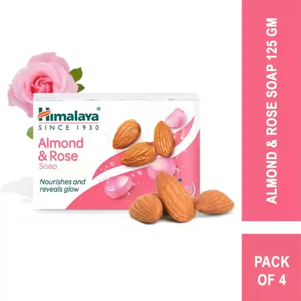 HIMALAYA SOAP ALMOND & ROSE 5N SET - 300GM