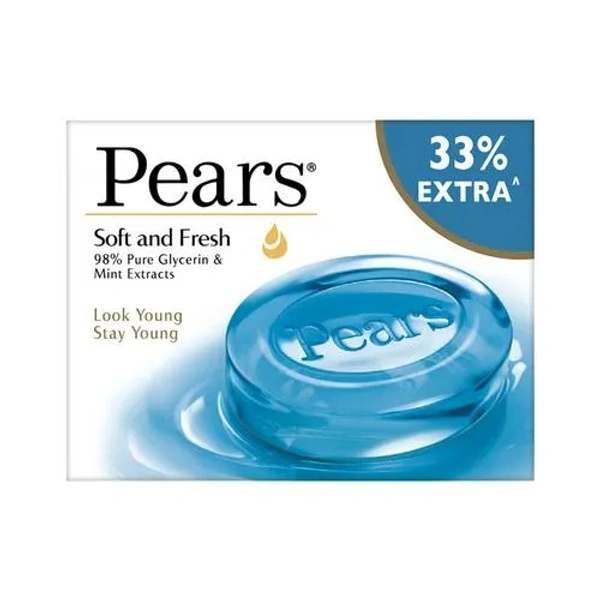 PEARS SOAP SOFT & FRESH - 100GM
