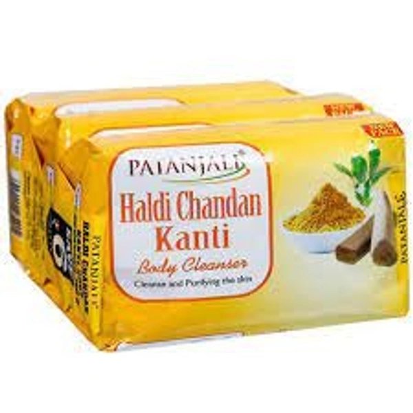 PATANJALI SOAP HALDI CHANDAN - 3X450GM