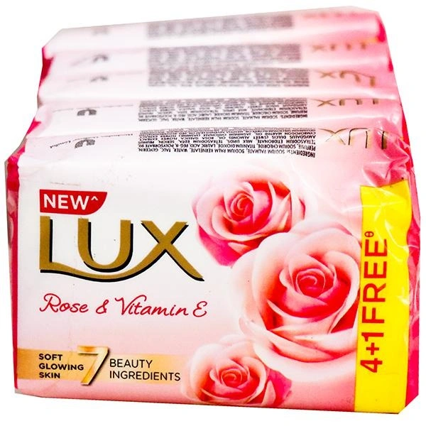 LUX SOAP ROSE & VITAMIN 5NSET - 500GM