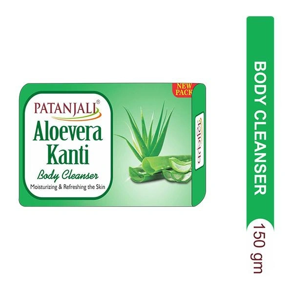 PATANJALI SOAP ALOE VERA - 150GM