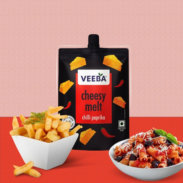VEEBA CHEESY MELT CHILLI PAPRIKA - 200GM
