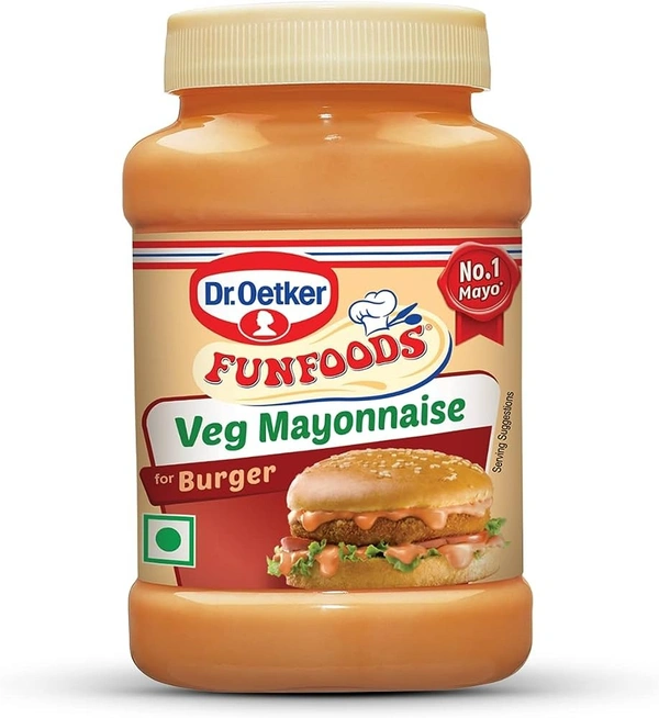 FUN FOOD VEG.MYNS BURGER - 275GM