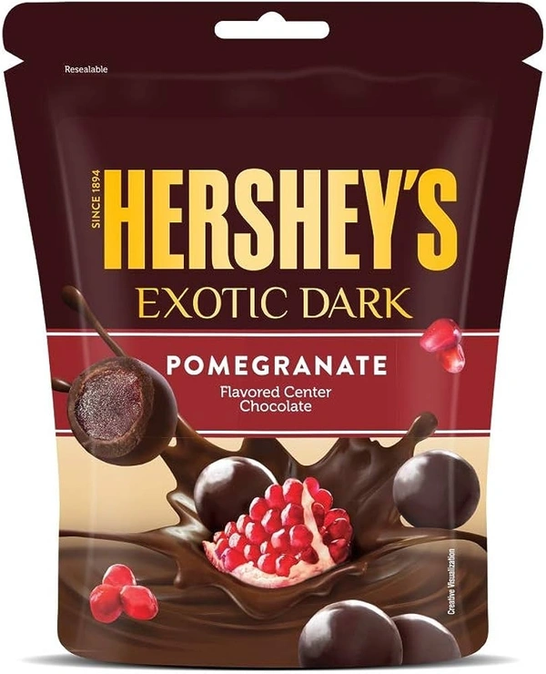 HERSHEYS EXOTIC DARK POMEGRANATE - 33.3GM