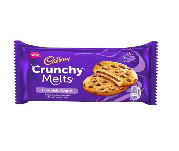 CADBURY IMP CRUNCHY MELTS COOKIES - 156GM