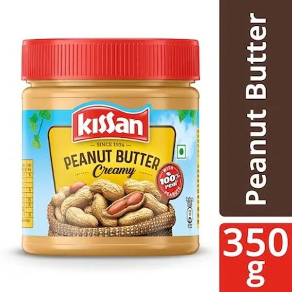 KISSAN PEANUT BUTTER CREAMY 350GM